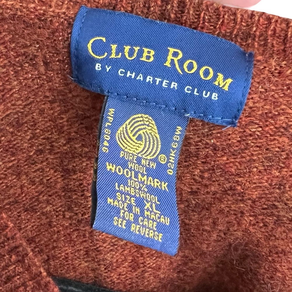 Club Room by Charter Club Wool Sweater - Picture 6 of 7